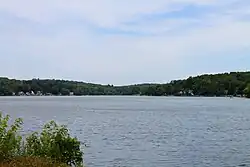 Lake Carey in Lemon Township