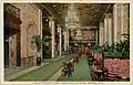 Main Lobby, circa 1910s (postcard)