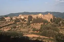 A view of Volpaia from the west