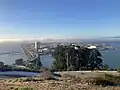 View of Treasure Island from Yerba Buena.
