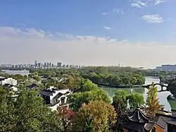 View of Jiaxing from Haogu Pagoda