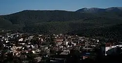 View of Vilia from the west