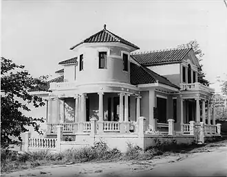 Queen Anne-inspired criollo residence of Villa Del Mar in Naguabo