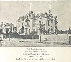 Villa Gruner, Karl-Tauchnitz-Strasse 19 (1886/87)