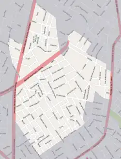 Street map of Villa Española