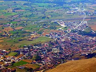 Aerial view of Villa d'Agri