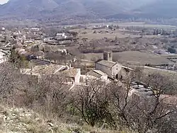 A general view of the village of Saint-Maime