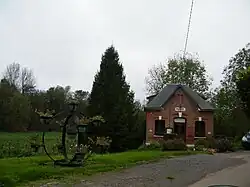 The town hall in Villecourt