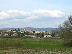 A general view of Villeneuve-de-Berg