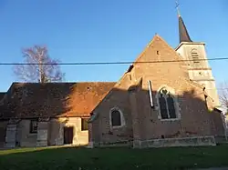 The church in Villers-les-Pots