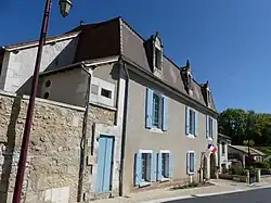 The town hall in Villetoureix