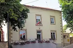 The town hall in Villoncourt