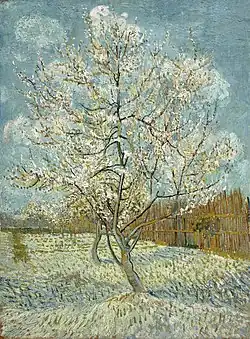 Pink Peach Tree or Peach Tree in Blossom March–April 1888 Van Gogh Museum, Amsterdam (F404)