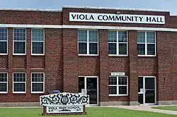 Former High School is now Community Center (2015)