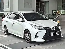2021 Vios 1.5 G (second facelift; with Aerokit Package exclusively for Malaysia)