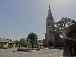 Saint-Pierre church in Viozan