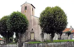 The church in Virecourt