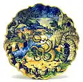 Istoriato bowl, Workshop of Virgiliotto Calamelli, 16th century