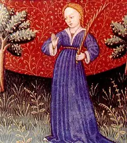Symbol of Shahrivar (Virgo or the Virgin)