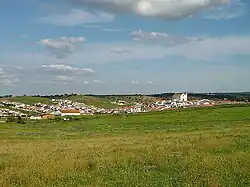 A view of the main village of Santo Aleixo