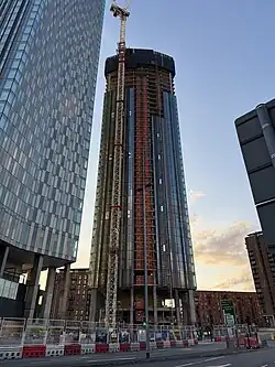 Trinity Heights under construction in May 2025