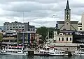 Libertad Walk & Valdivia cathedral