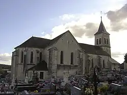 The church in Vitry-le-Croisé