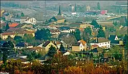 A general view of Vitry-sur-Orne