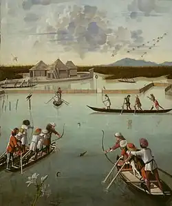 Hunting on the Lagoon, Getty Center, Los Angeles