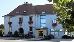 The town hall in Vogelgrun
