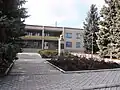 Education department and Taras Shevchenko monument