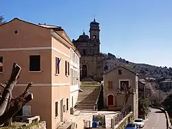 Town hall and church