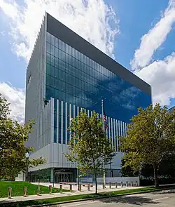 glass skyscraper