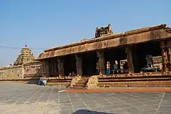 View of the Sri Kodandarama Swamy Temple in Vontimitta