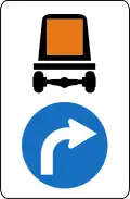15a: Prescribed direction for transport with dangerous goods