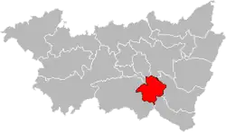 Location of Remiremont