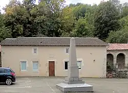 The town hall in Vouxey