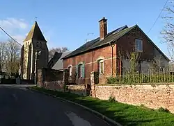 The church in Vraignes-en-Vermandois