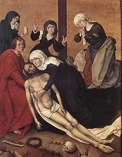 Vrancke van der Stockt, Bewening van Christus, circa 1455–1460