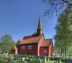 View of the village church
