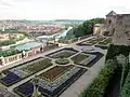 The Fürstengarten (Prince's Garden) overlooking the city
