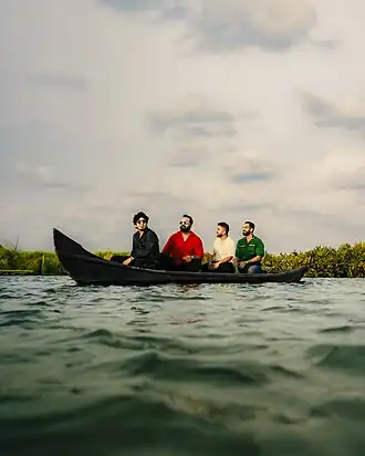 From left to right: Achyuth Jaigopal, Palee Francis, Ashwin Gopakumar and Pai Sailesh