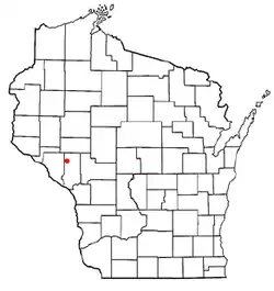 Location of Chimney Rock, Wisconsin