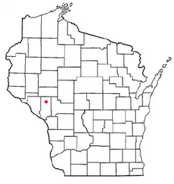 Location of Hale, Wisconsin