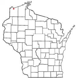 Location of Parkland, Wisconsin