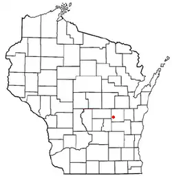 Location of Rushford, Wisconsin