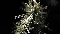Selenite crystals from Naica mine. Scale unknown.