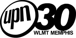 The UPN network logo, a tilted circle with tilted letters upn, next to an italicized numeral 30 in a sans serif with "WLMT MEMPHIS" beneath.