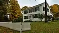 William Miller's home built in 1815 newly painted with original coloring.