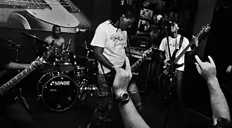 Wrust performing in 2013